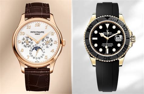 patek philippe vs rolex price|More.